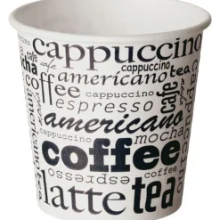 Beker van karton coffee tea cappuccino - Set van 2.500 - Matfer Flo