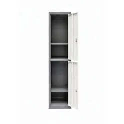 Garderobekast - 2 deurs - op sokkel - refurbished