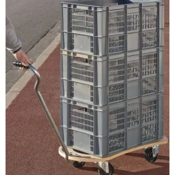 Rolplateau met handgreep - Mottez